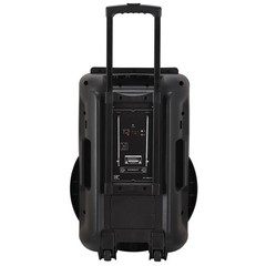 18″ Bluetooth PA Speaker System 4500W with Mic Guitar Jack for Live Performance