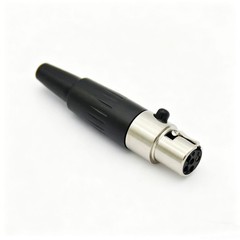 2Pcs TA5F 5 Pin Mini XLR Female Audio Connector Mic Adapter Tini Q-G
