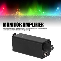 Monitor Amplifier XLR/3.5mm For Keyboardist/Drummer (Waist Clip)