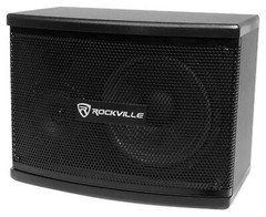 Pair Rockville KPS65 6.5″ 2-Way 400 Watt Karaoke Speakers+Wall Brackets / MDF!