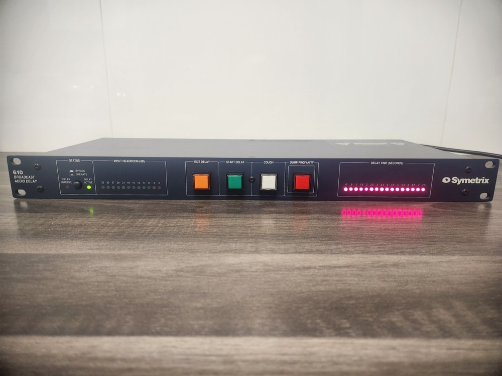 Symetrix 610 Broadcast Audio Delay