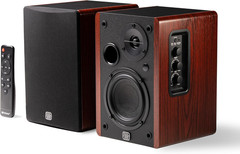 Eris Accent BT 60W Powered Bookshelf Bluetooth Speakers – Studio Monitors for Tu