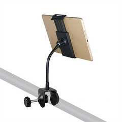 Tablet Holder Clip Music Stand Mount Metal And Plastic Material Versatile Usage