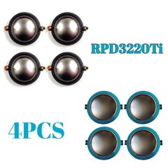 4 PCS For PRV RPD3220Ti PRV D3220Ti & D3220Ti-ND DE800 Driver 8 Ohms Diaphragm