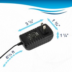 HQRP AC Adapter for Roland F-30 F-50 F-90 F-100 FP-2 FP-3 FP-4 FR-1 FR-2 FR-2B