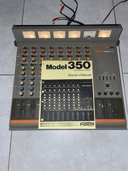 Fostex Model 350 Recording Mixer With Manual