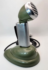 Vintage Shure 520SL Dispatcher Controlled Magnetic Microphone