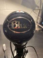Blue Snowball iCE USB Condenser Microphone 40Hz To 18kHz Windows/Mac, Black