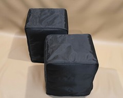 Custom padded cover for KRK Rokit RP8 G4 (pair) w/ rear cut for the cables