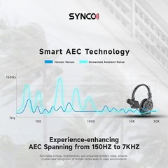 SYNCO XTALK X9 X5 X2 Full-Duplex Wireless Intercom Headset System Microphone
