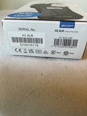 Zoom H1 XLR 2Channel 32Bit Portable Recorder