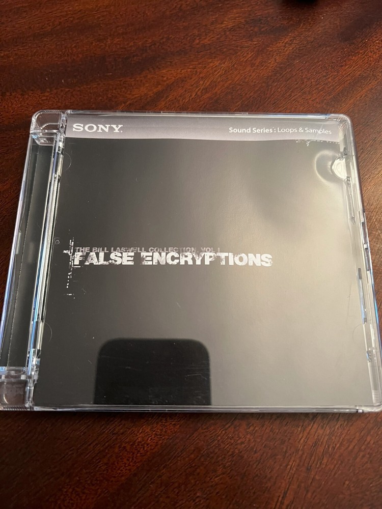 Sony Loops for Acid False Encryptions (Bill Lasswell Collection) Audio Loops CD