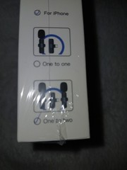 Wireless Lavalier Microphone ClipOn BluetoothMic For iPhone 17/17e/16e/15 ProMax
