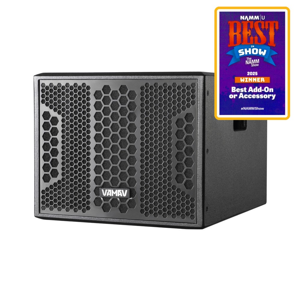 VAMAV STX1040 10-inch 800W Portable DJ/Pro Audio Powered Subwoofer(MDF cabinet)