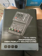 16 bit/48KHz, PROFESSIONAL HIGH FIDELITY SOUND CARD
