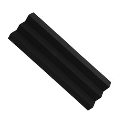 Useful Corner Bass Trap Sound Absorbing Acoustic Foamed Tile for Studio (Black)