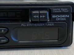 Bogen CR100A AM/FM Cassette Deck School PA System Address – Read Description