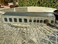 Ampex 9704 19 IN Rack Mount Main Power Control Unit w Long Cord