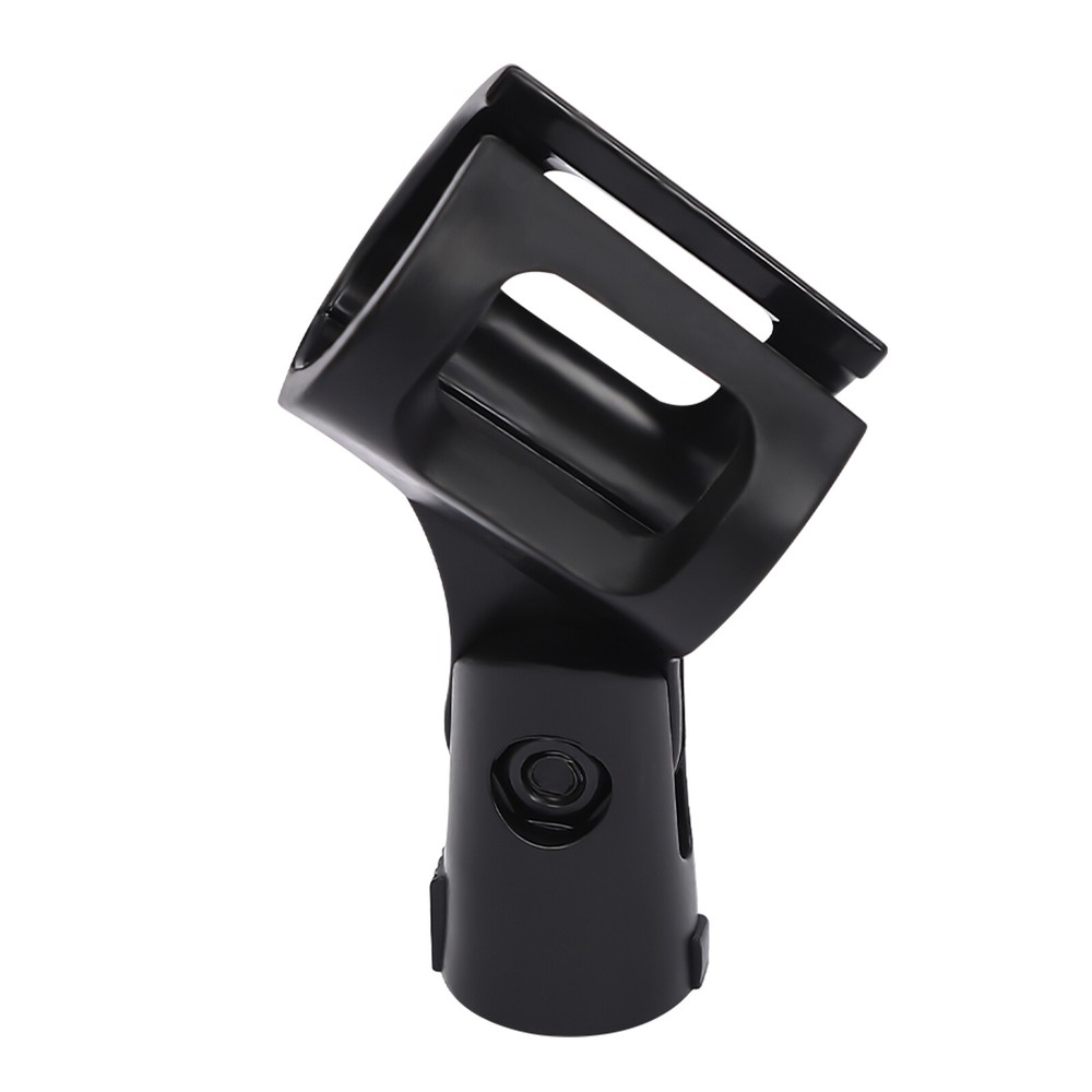 4 Pcs Universal 180° Microphone Clips Clamp Holder For Wired/ Wireless Mic Stand