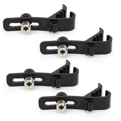 4Pcs Drum Microphone Clip Shockproof Securing Clamp Holder Musical Instrument