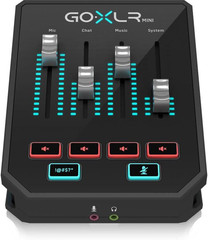 TC Helicon Goxlr MINI Online Broadcast Mixer with Usb/Audio Interface and Midas