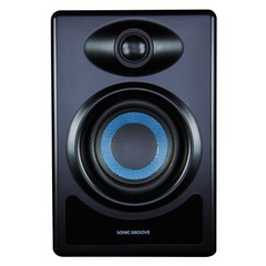 Powered Active Desktop Computer Recording DJ Monitor Speakers w Isolator Pads