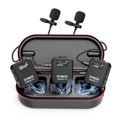 SYNCO G2A2MEGA Wireless Microphone 8GB Storage For Camera Video Recording