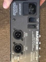 Mackie 1402-VLZ Pro 14-Channel Mixer XDR Preamps Phantom Power Tested