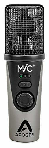 Apogee Electronics MiC+ Plus USB Cardioid Condenser+Headphone Out FREE PRIORITY