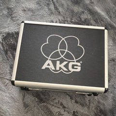AKG C 3000 B Condenser Microphone Silver w/ Shock Mount, Case, Adjustable Gain