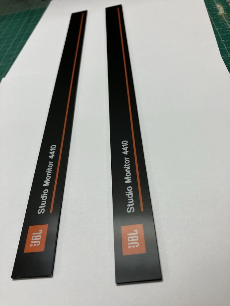 JBL 4410 Grill Badges (PAIR) New Replacements NICE!