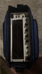 AudioControl SA-3055 RTA With Blue Fabric Carry Case w/ Strap and microphones