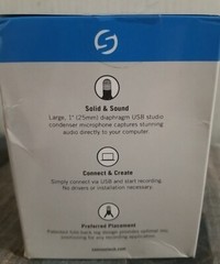 Samson Meteor Condenser Wired – USB Professional Microphone