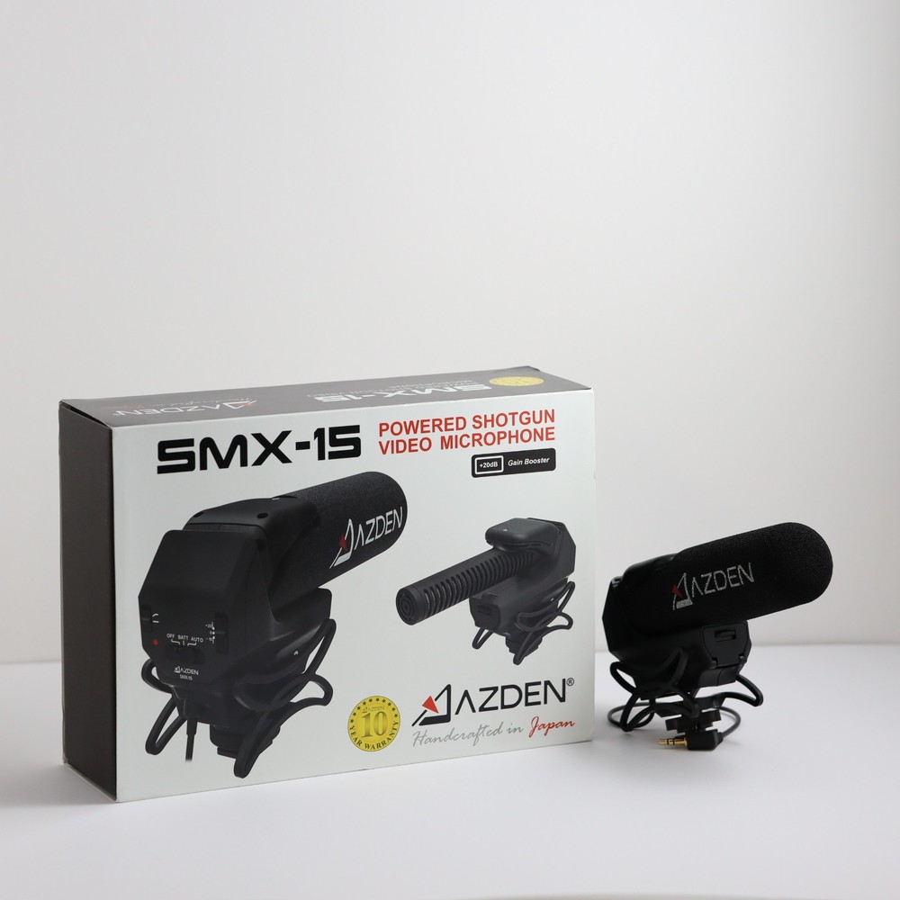 Azden SMX-15 Powered Shotgun Video Microphone