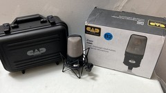 CAD Equitek E300S Large Diaphragm Multi-Pattern Condensor Microphone SEE NOTES