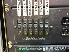 Motion Labs 200A 3 Phase Power Distro Camlock In/Pass Thru L21-30 #3534 (One)THS