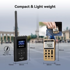 Retekess Wireless Tour Guide System Assisted Listening 10Receiver Meeting Church