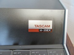 Vintage Tascam Model M-35EX expansion console mixer