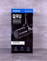 Samson Q9U XLR/USB Dynamic Professional Broadcast Microphone New In Box Sealed