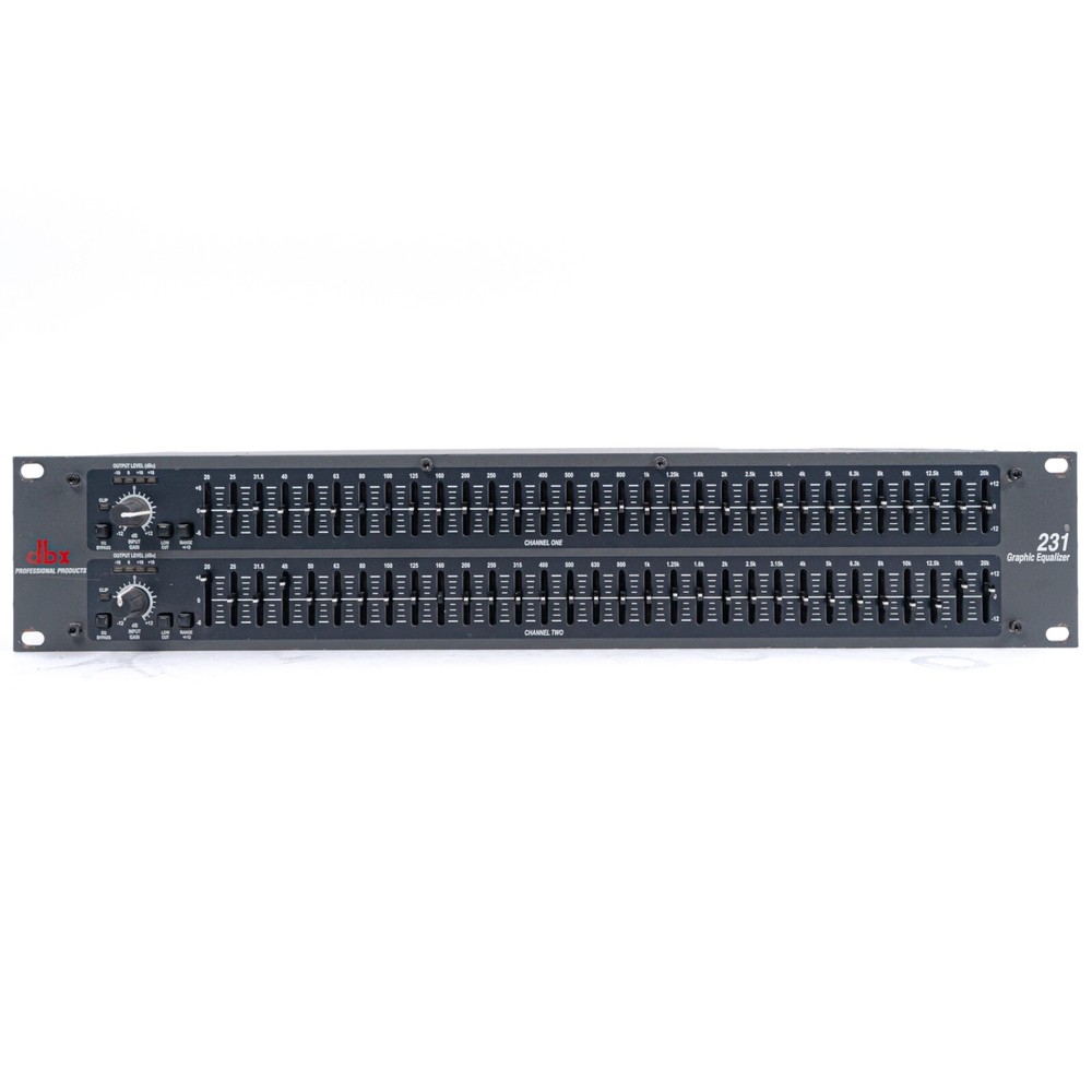 DBX 231 Graphic EQ – High Noise Floor on Channel 1