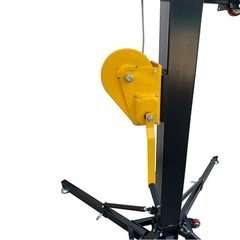 2PCS 2-6M Line Array Speaker Lifting Stand Heavy Duty Hand Crank Lift System