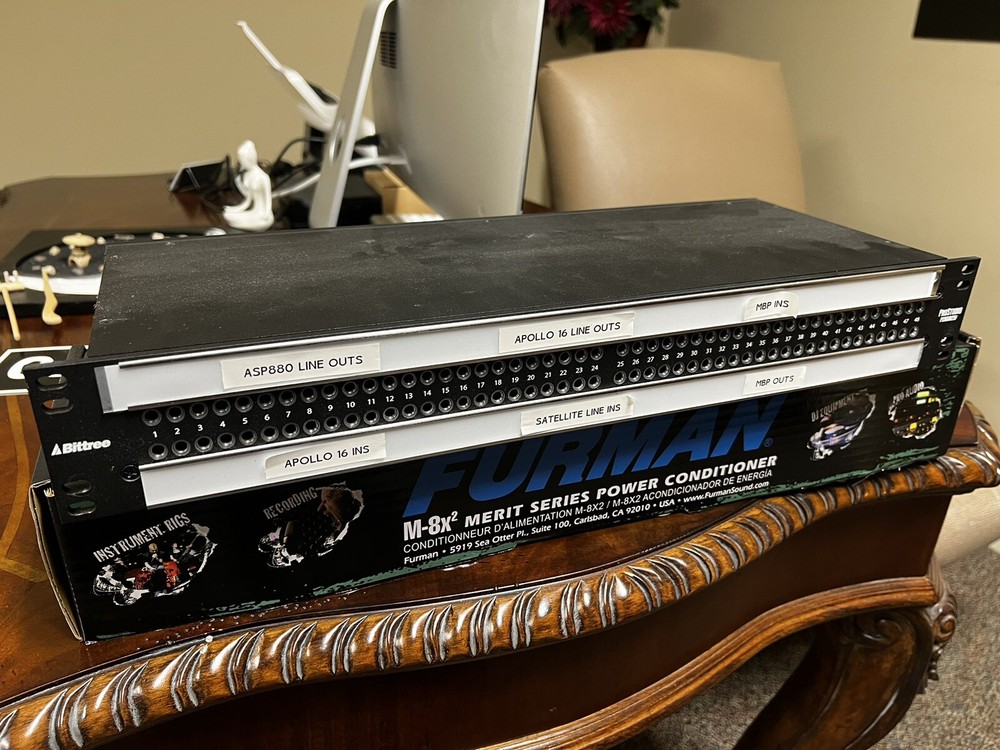 Bittree ProStudio PS96DB25F 96-point TT – DB25 Patchbay #74355-2