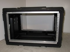 Hardigg Pelican ProRack Rackmount 06U x16 Black Weather Tight Hard Rack Case
