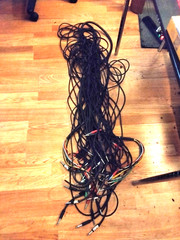 25 Audio Cables – 17 + 8 ch Snake – 1/4 inch – TRS to TRS, TRS to RCA, Insert Y
