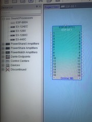 BOSE ESP-88 16×16 Loaded DSP Processor Tested working. 2025 Firmware Installed!