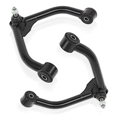 (Pair) 2-4″ Front Upper Control Arms Adjustable Suspension Kit Compatible