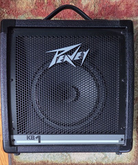 PEAVEY KB1 KEYBOARD AMPLIFIER 2 CHANNELS 50 WATTS WITH MANUAL EXC