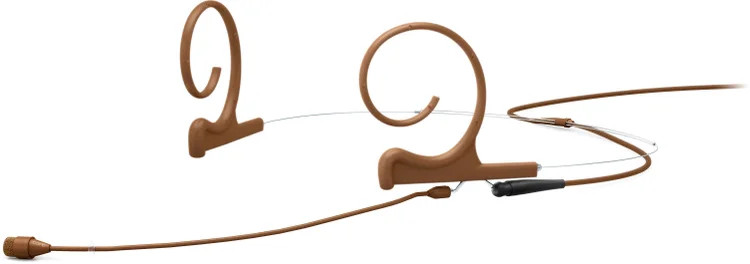 DPA 4266 CORE+ Omnidirectional Flex Headset Microphone – MicroLock, Brown,