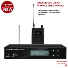 ANLEON S3D Digital Wireless In-Ear Monitor Stereo IEM for Live Performances