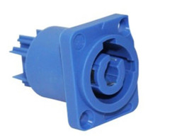 PROCRAFT PC-TSC040 20A Power-In Blue Panel Mount Mates w/ POWERCON